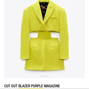 Zara purple magazine